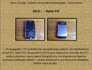 Testuj z Orange - Zadanie od Konrada Grzybowskiego