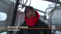 Les problèmes techniques perturbent parfois les stations scientifiques. Aujourd'hui, c'est le câble du treuil qui s'est bloqué. Mais heureusement le problème a été pris en charge à temps! © A.Deniaud/francetv nouvelles écritures/Thalassa/Tara Expéditions