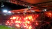 Foot : l'ambiance folle mise par les ultras du Legia Varsovie avant le match face au Steaua Bucarest