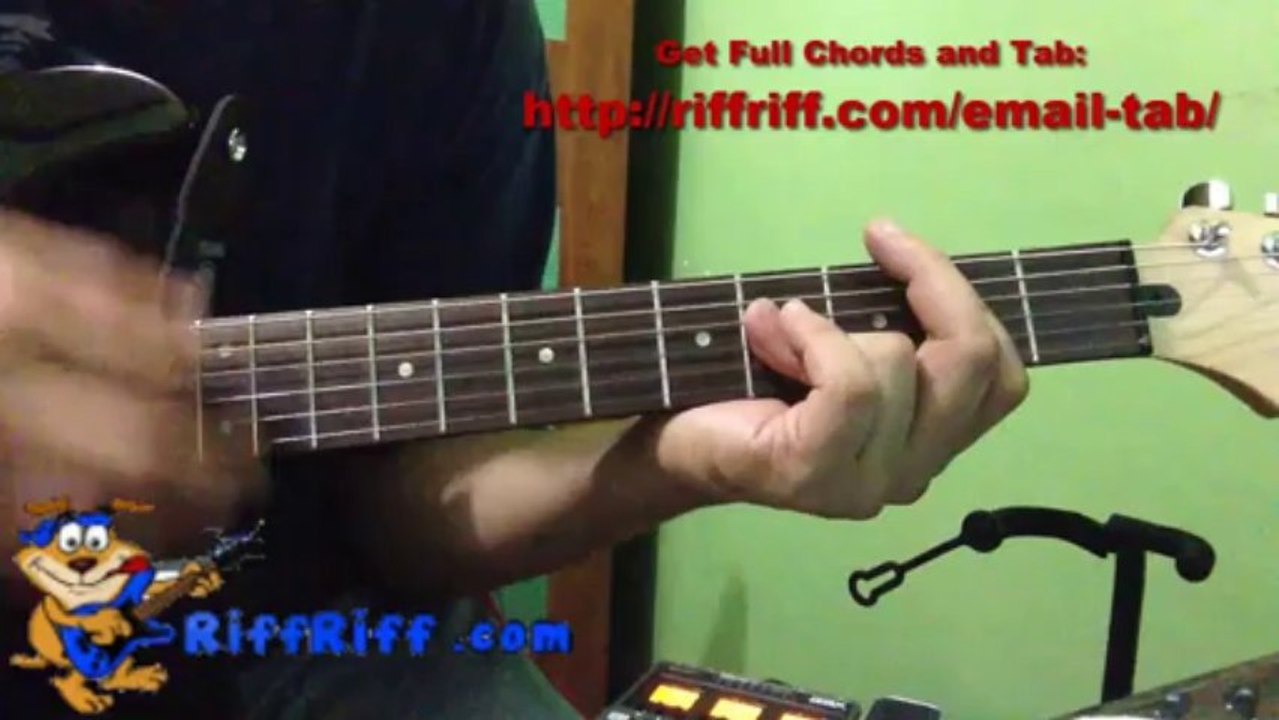 How to Play Nowhere Man on Guitar - Riff Solo - Beatles