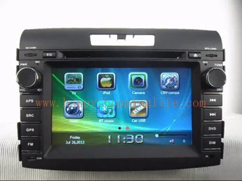 Honda CR-V 2012 2013 2014 Car Stereo DVD GPS Navigation