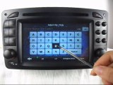 Custom Stereo for Mercedes Benz C-W203/ SLK-W170/ G-W463 Car GPS Navigation Radio DVD Bluetooth TV