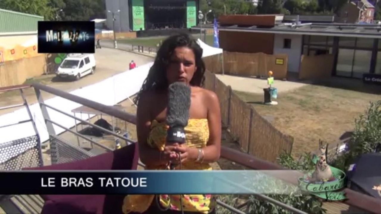 Les Malfaizzants - Cabaret Vert Flash bras tatoue