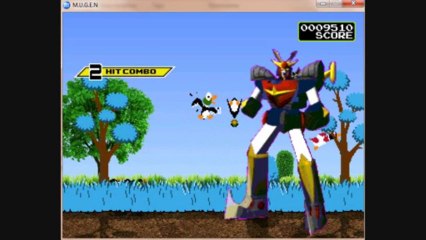 M.U.G.E.N-Daitarn3 gioca a duck hunt
