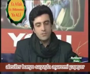 ALEVİLER BANYO SUYUYLAMI AŞURE YAPIYOR (1)