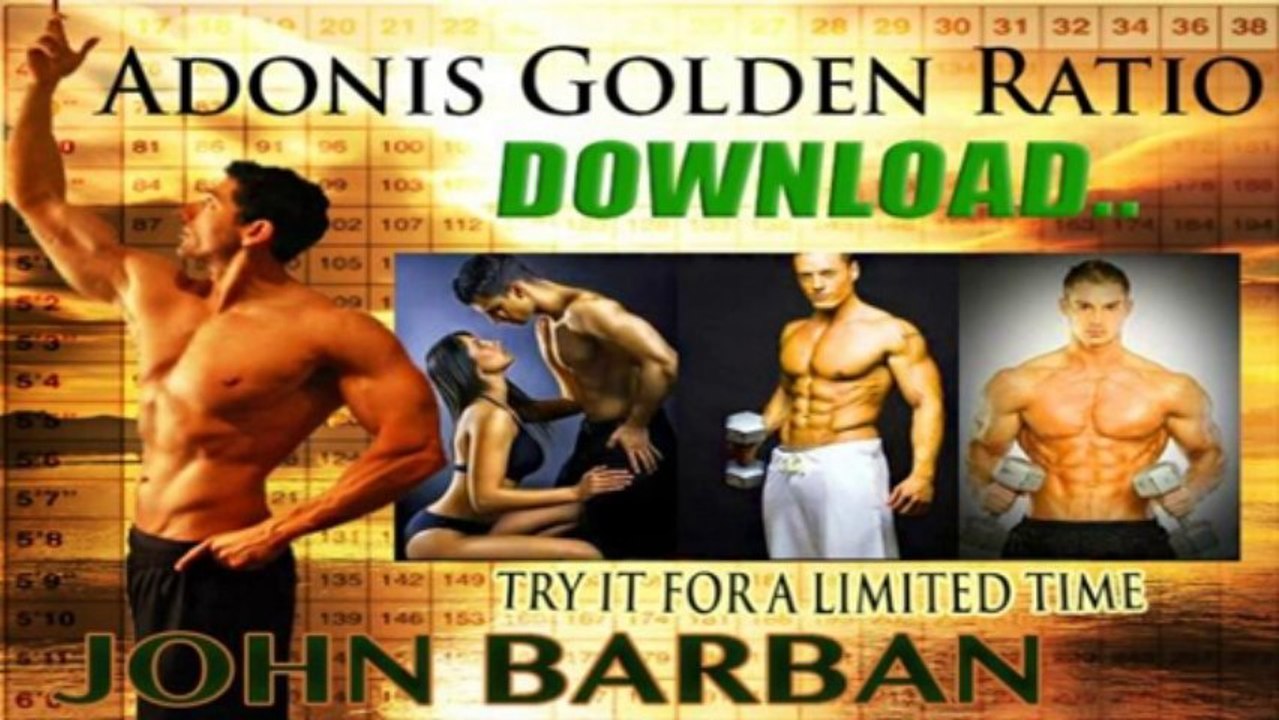 adonis golden ratio training guide