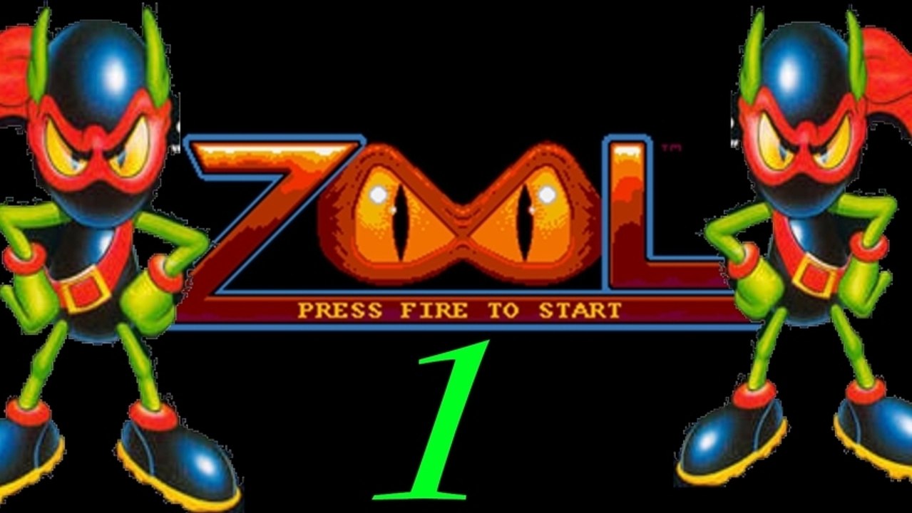 Let´s play Zool - Ninja of the Nth Dimension part 1# Der Ninja geht ab
