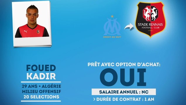 Officiel : Kadir prêté à Rennes !