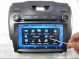 Chevrolet S10 Car DVD Player Radio GPS Navigation Bluetooth TV