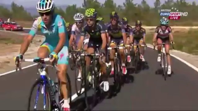 Vuelta a España 2013 Etapa 2 - últimos 7 kilómetros - Alto do Monte da Groba