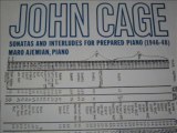 John cage - sonatas & interludes for prepared piano ... LP - 1965
