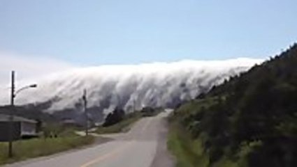 Fog Looks Like Giant Mountains