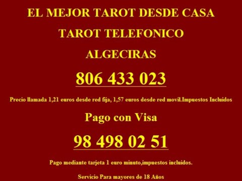 Tarotistas y Tarot en Algeciras