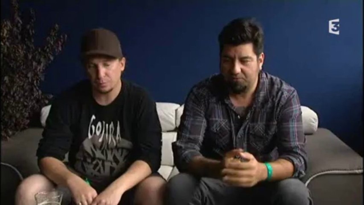 Notre interview de deux Deftones au Cabaret Vert
