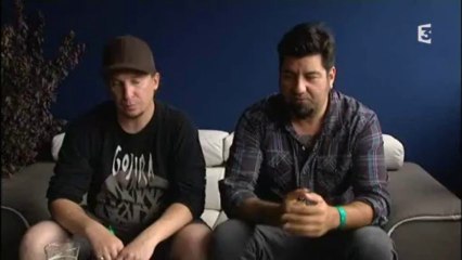 Notre interview de deux Deftones au Cabaret Vert