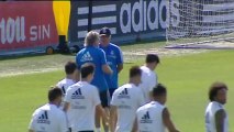 Ancelotti cambiará el centro del campo ante el Málaga