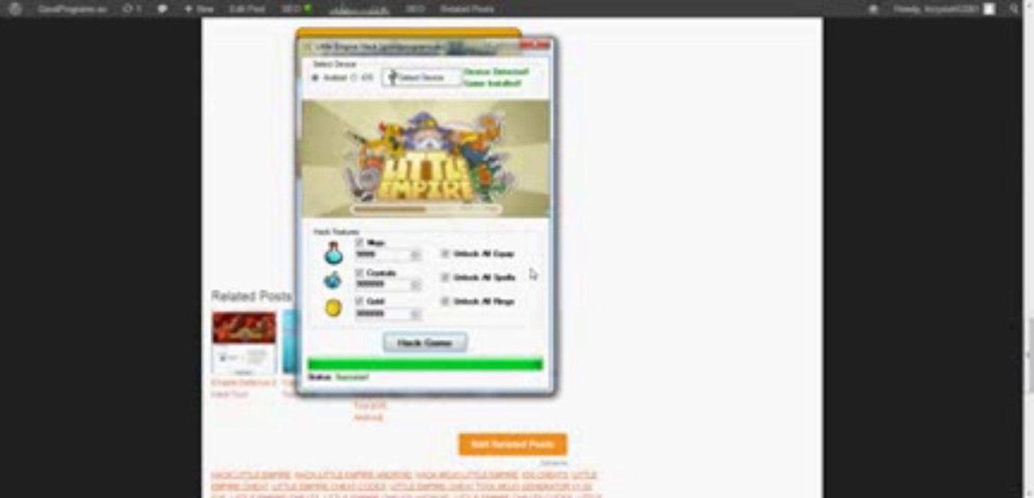 Little Empire Hack @ Cheat [FREE Download] September - October 2013 Update