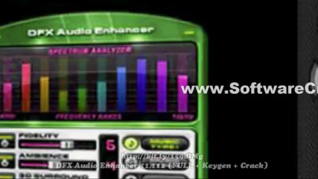 [8-2013 NEW] (FULL + Keygen + Crack) DFX Audio Enhancer 11.112