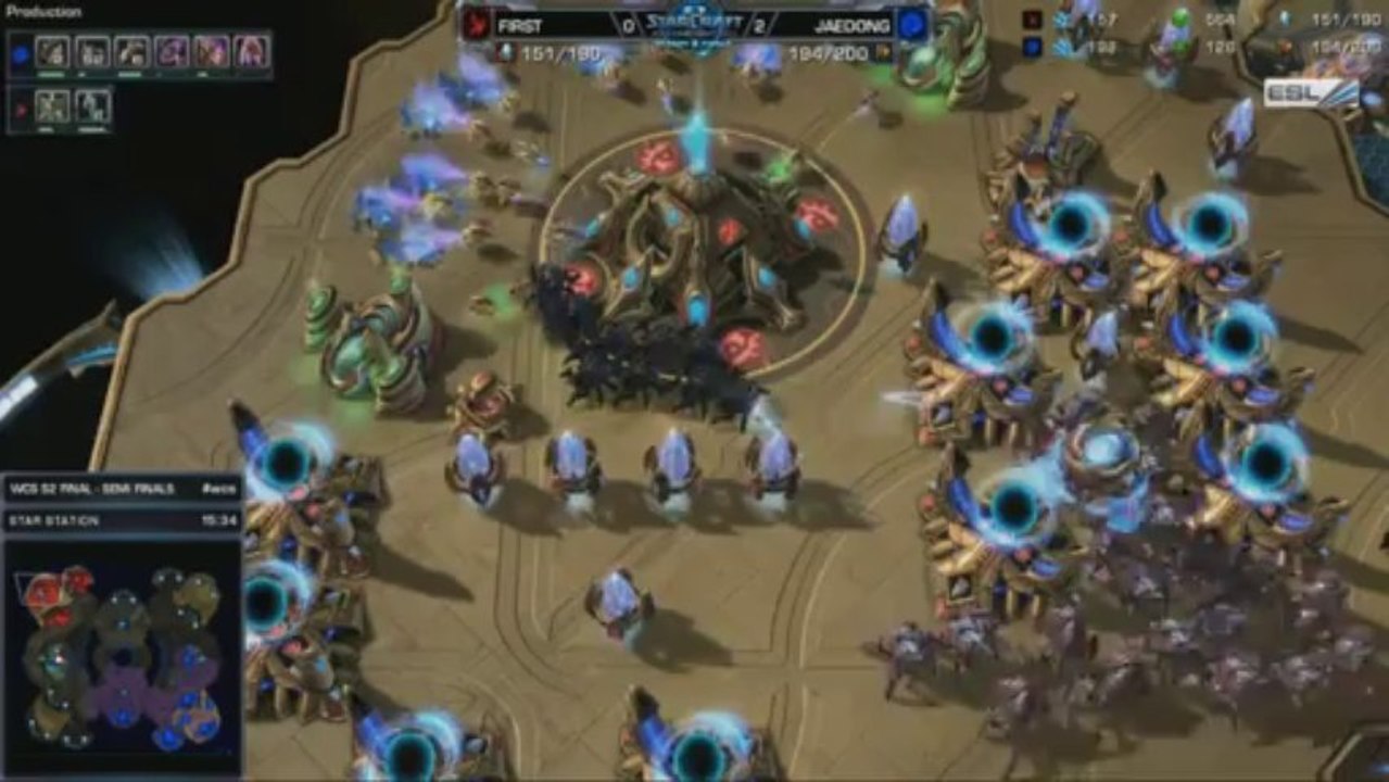 Jaedong vs First - Game 3 - WCS 2013 Season 2 Finals RO4 Starcraft 2