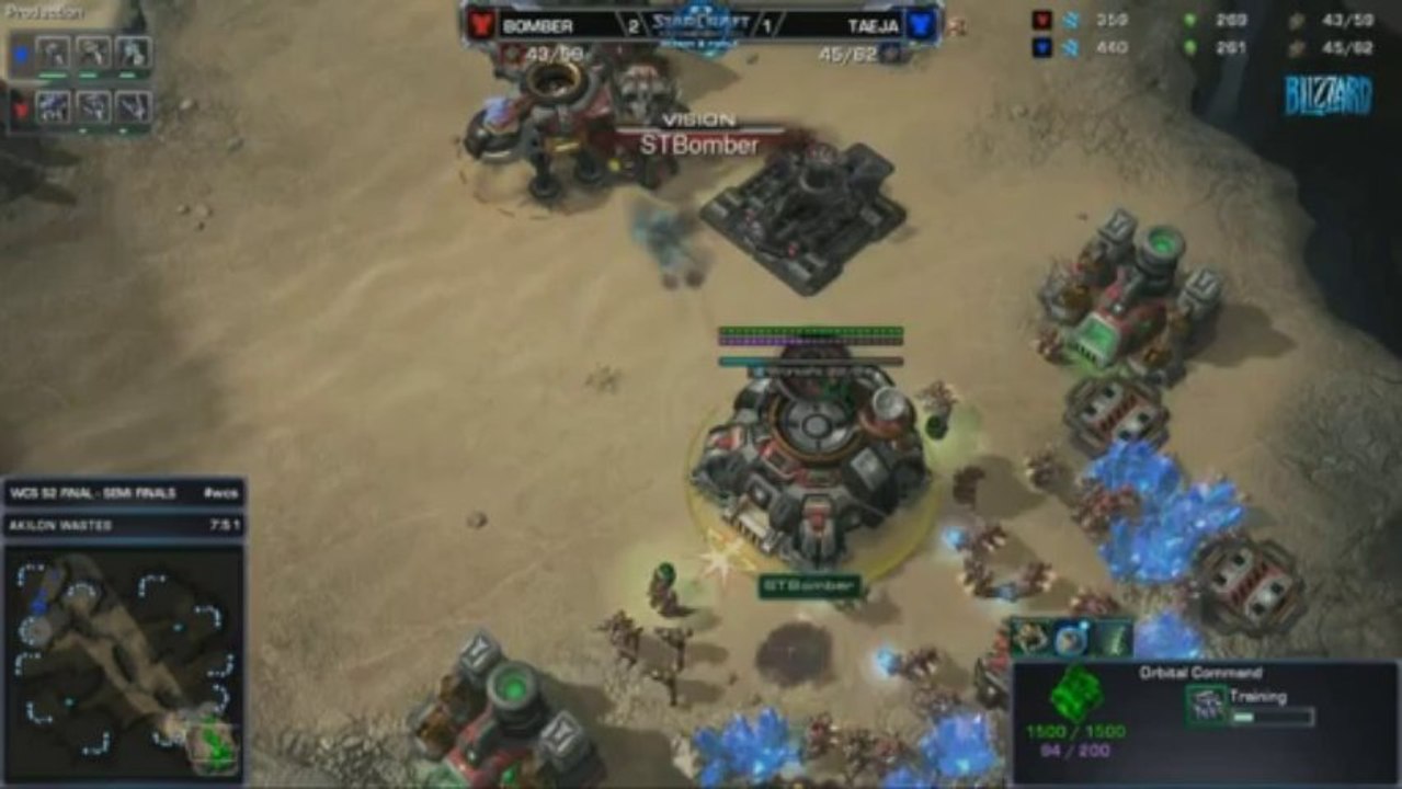 TaeJa vs Bomber - Game 4 - WCS 2013 Season 2 Finals RO4 Starcraft 2