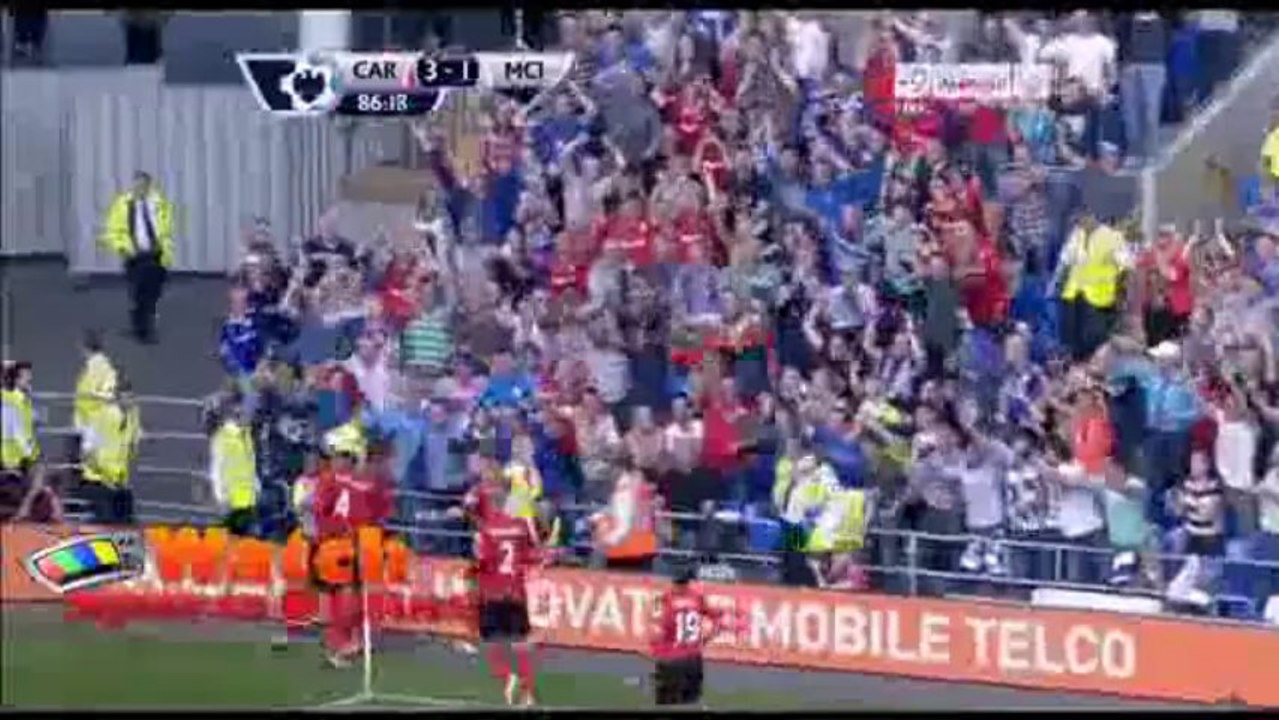 مانشسترسيتي 2 - 3 كارديف سيتي