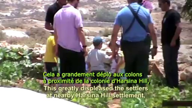 Palestine - Famille Jaber attaqués par des colons sionistes