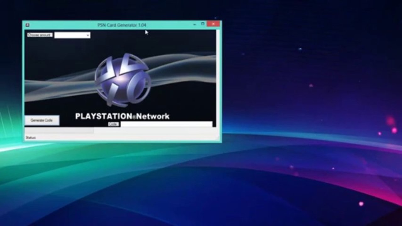 PSN Code Generator [Download August 2013]