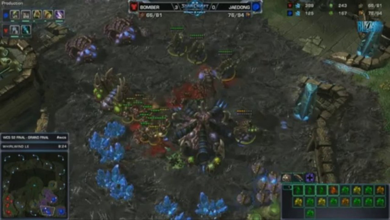 Jaedong vs Bomber - Game 4 - WCS 2013 Season 2 Finals - Grand Final - Starcraft 2