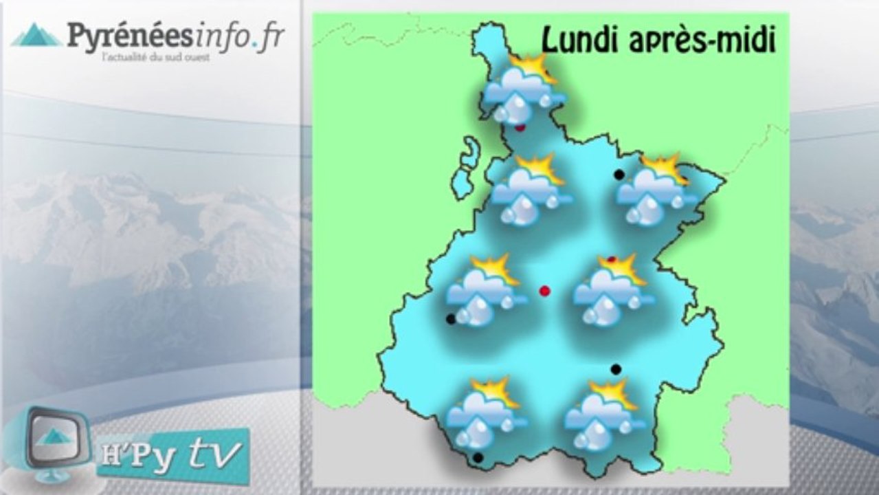 [H'Py Tv]La Météo des Hautes-Pyrénées (26 août 2013)