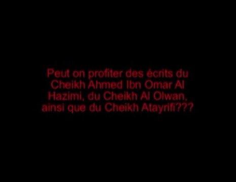 Cheikh Al Barak sur cheikh Olwan,Al Hazimi, et Cheikh Atayrifi