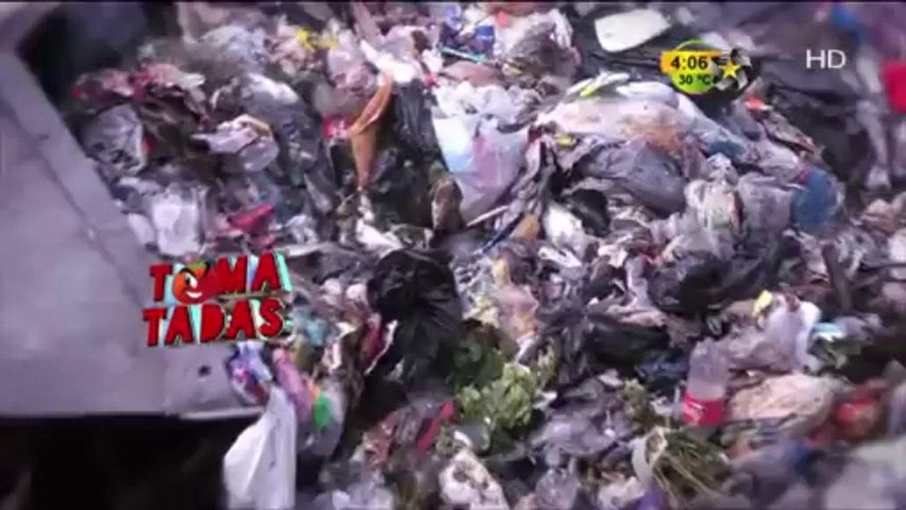 Tomatadas (¿A dónde va la basura?)