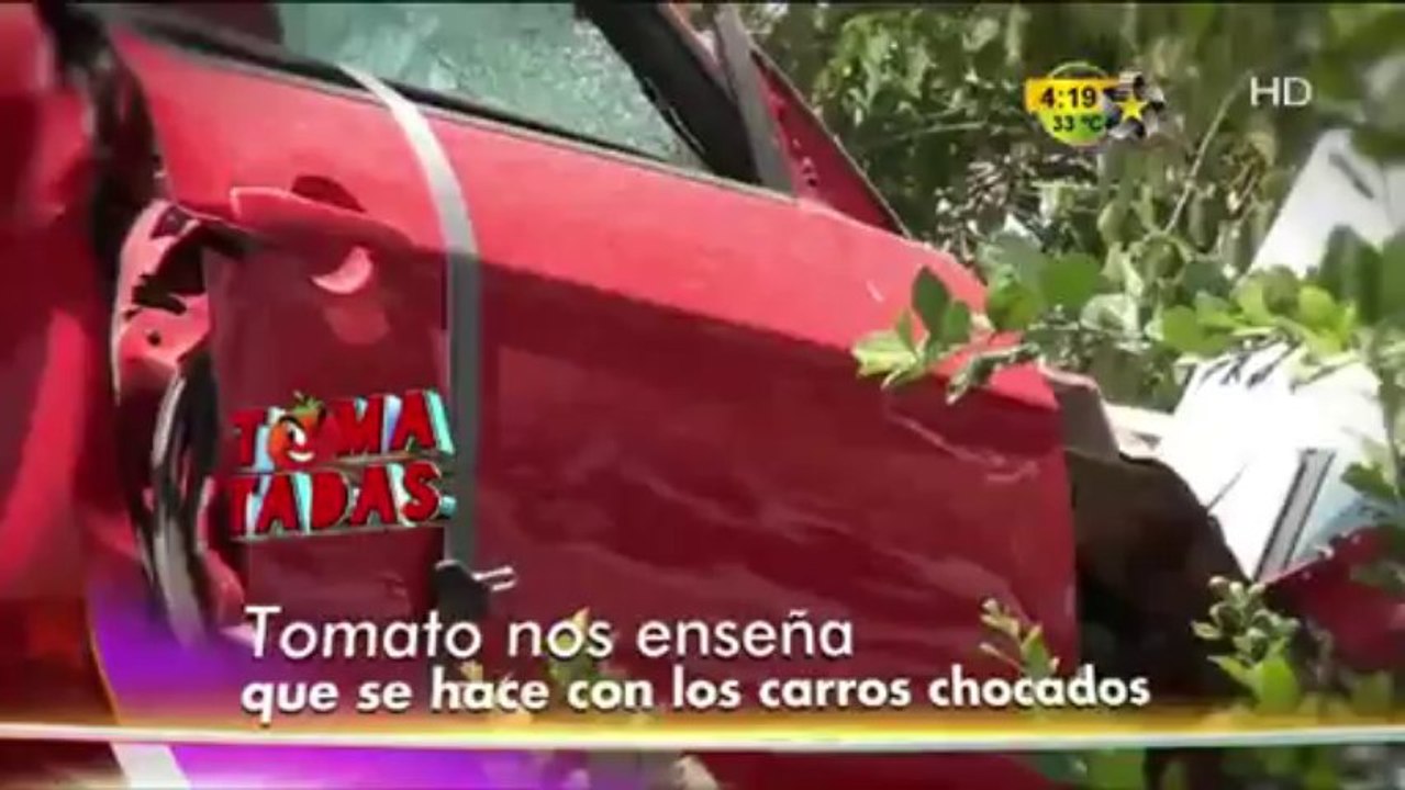 Tomatadas (Coches Chocados)