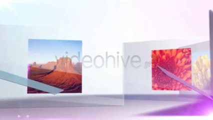 Glass Slide Presentation - After Effects Template