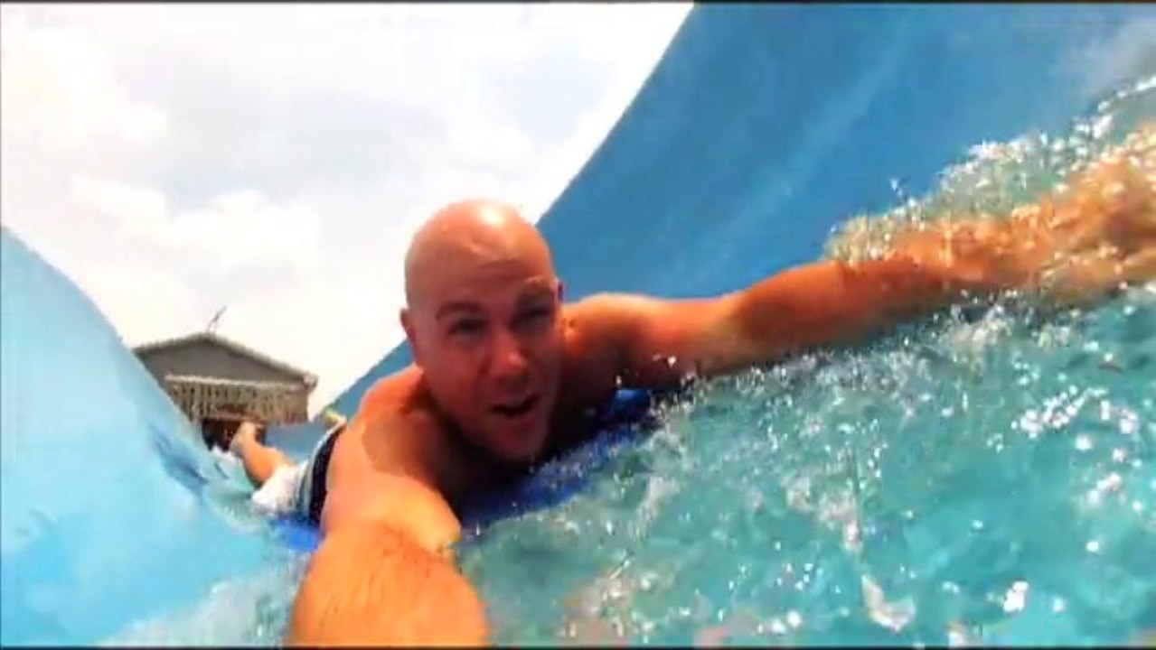 Cottage Chaos 2013 - Blue Slide Fun