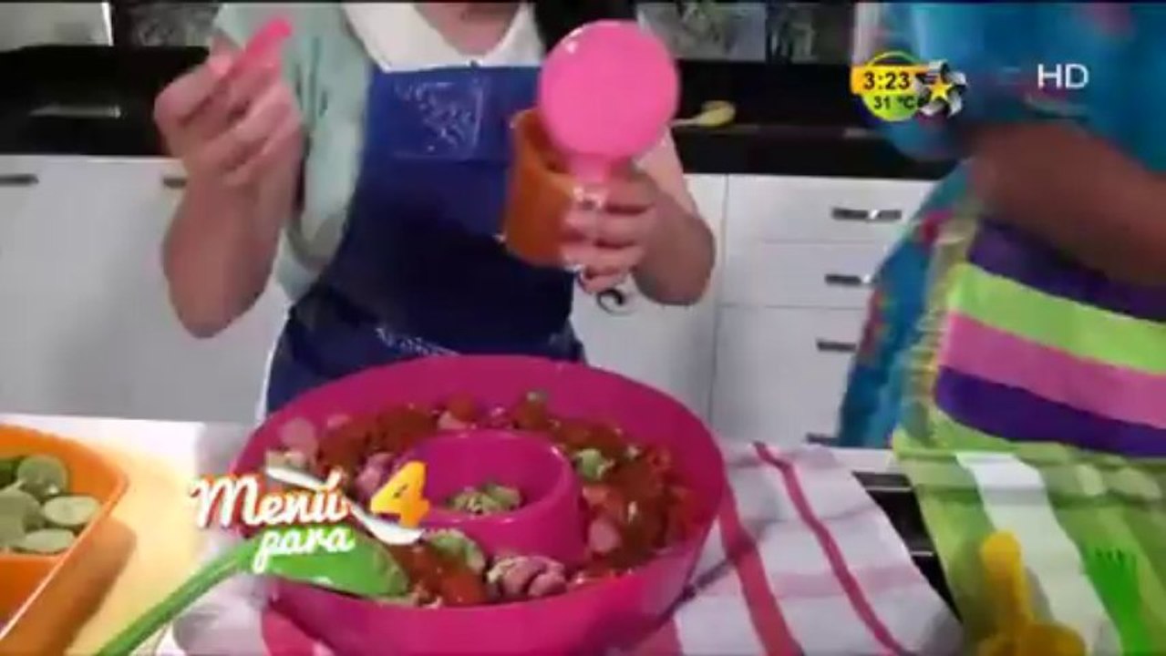 Menú para 4