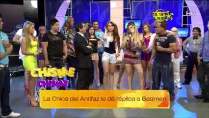 (Chisme )La chica del Antifaz no hace ejercicio