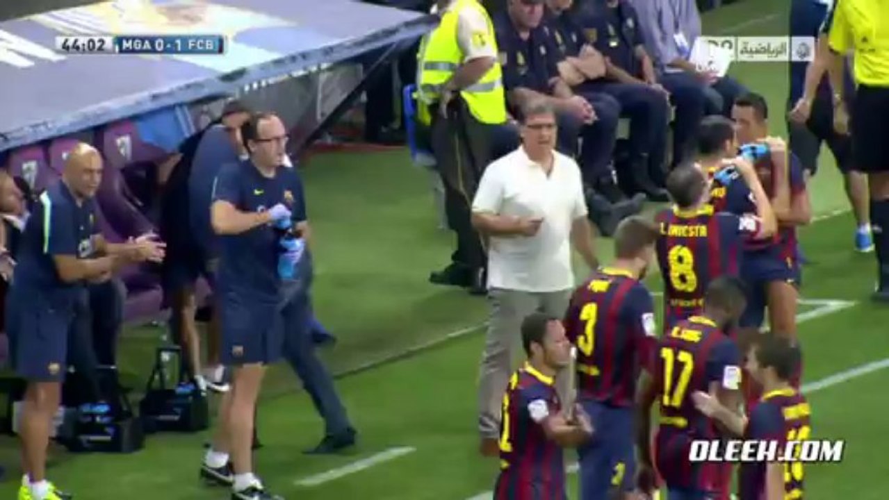 اهداف - ملجا × برشلونة - الدوري الاسباني