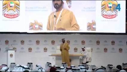 الشيخ محمد بن راشد في القمة الحكومية
