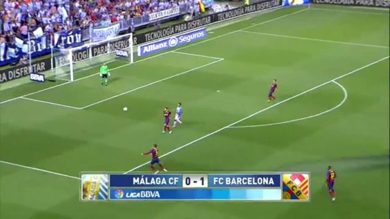 Málaga 0 Barça 1
