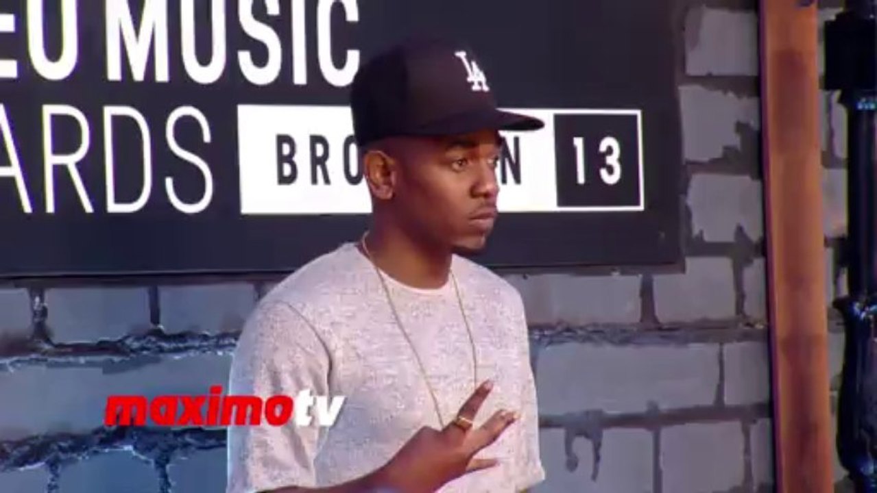 Kendrick Lamar 2013 MTV Music AWARDS Red Carpet