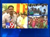 TDP leaders protests in support of Samaikyandhra in Anantapur