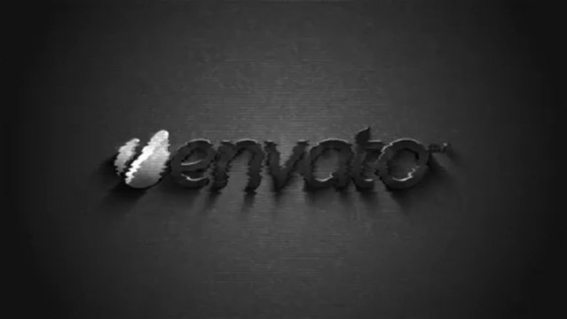 Distorted Logo Sting - After Effects Template