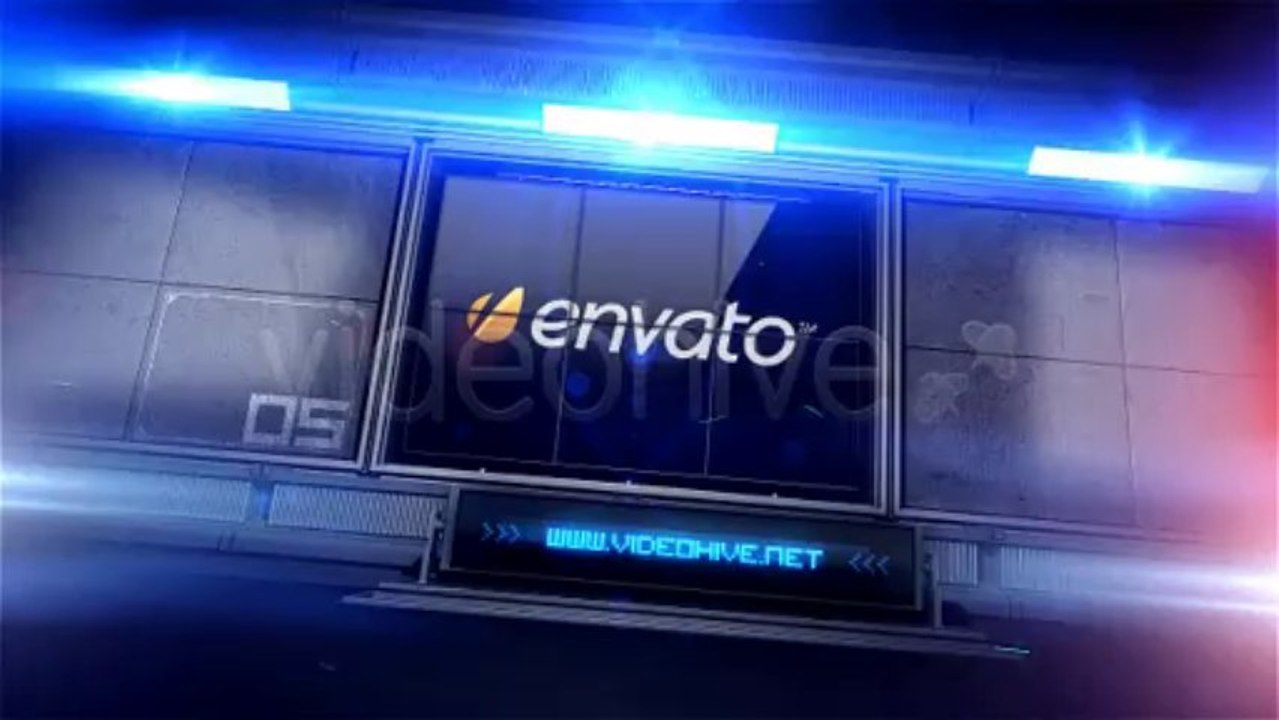 3D Action Screens - After Effects Template
