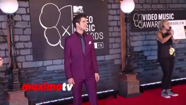 Darren Criss 2013 MTV Music AWARDS Red Carpet