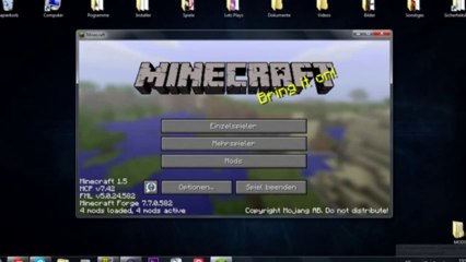 MODs mit Forge installieren - Minecraft 1.5.2 [Deutsch] [HD]