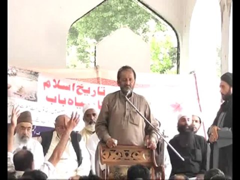Agha Murtaza Pooya's speech on the Day of Inhidam e Jannat al Baqi@ Mughal pora Lahore1