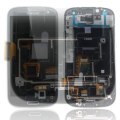 Hytparts.com-For Samsung Galaxy S3 LTE 4G i9305 Brand New LCD Touch Screen with Frame Assembly Repair Part Grey