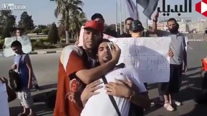 INCROYABLE Pallywood en flagrant délit de mensonge en Egypte en soutien à Morsi