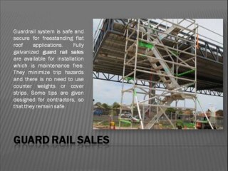 Guard Rail Sales