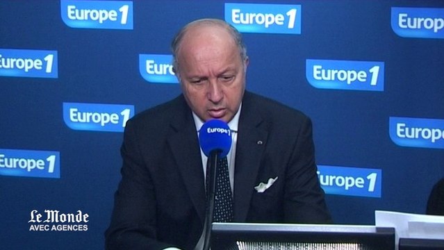 Laurent Fabius, contre le régime syrien, il faut proportionner les réactions